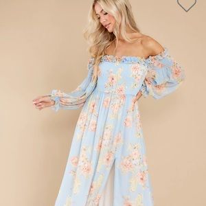 See You Looking floral maxi